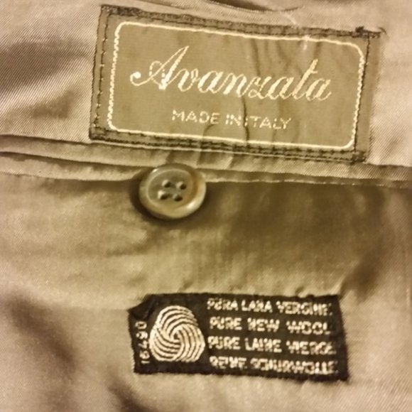 Avanzata, Smokey grey, 100% wool, made in Italy - Picture 3 of 4